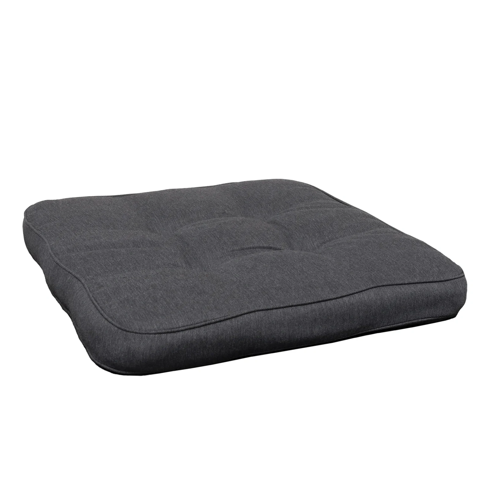 Sittdyna 85 - grå polyester 53x49 cm