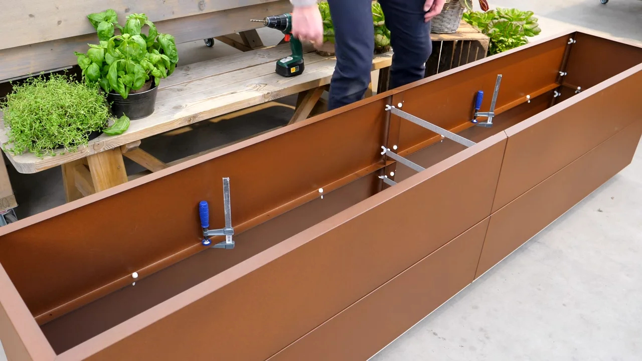 BEDD längdskarv vit, 2-pack