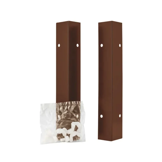 BEDD längdskarv rostlack, 2-pack