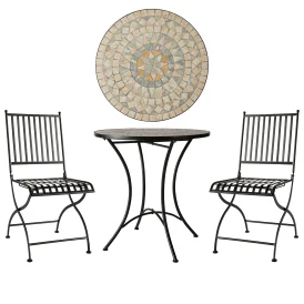 Venice caféset svart/natur