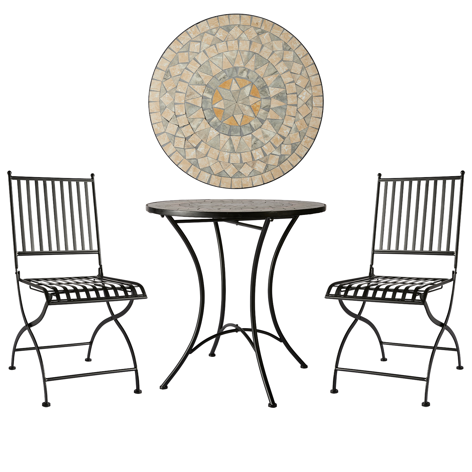 Product Image for Venice caféset svart/natur