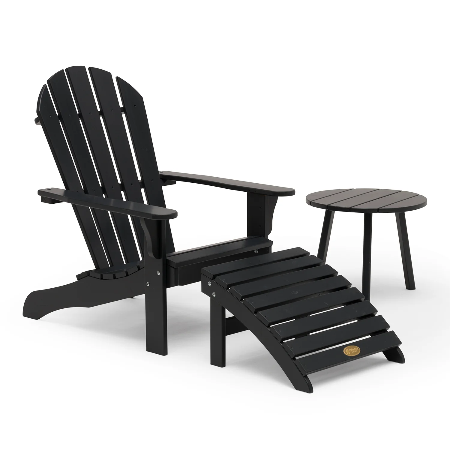 Product Image for Tennessee adirondackstol inkl. fotpall & sidobord, orkangrå