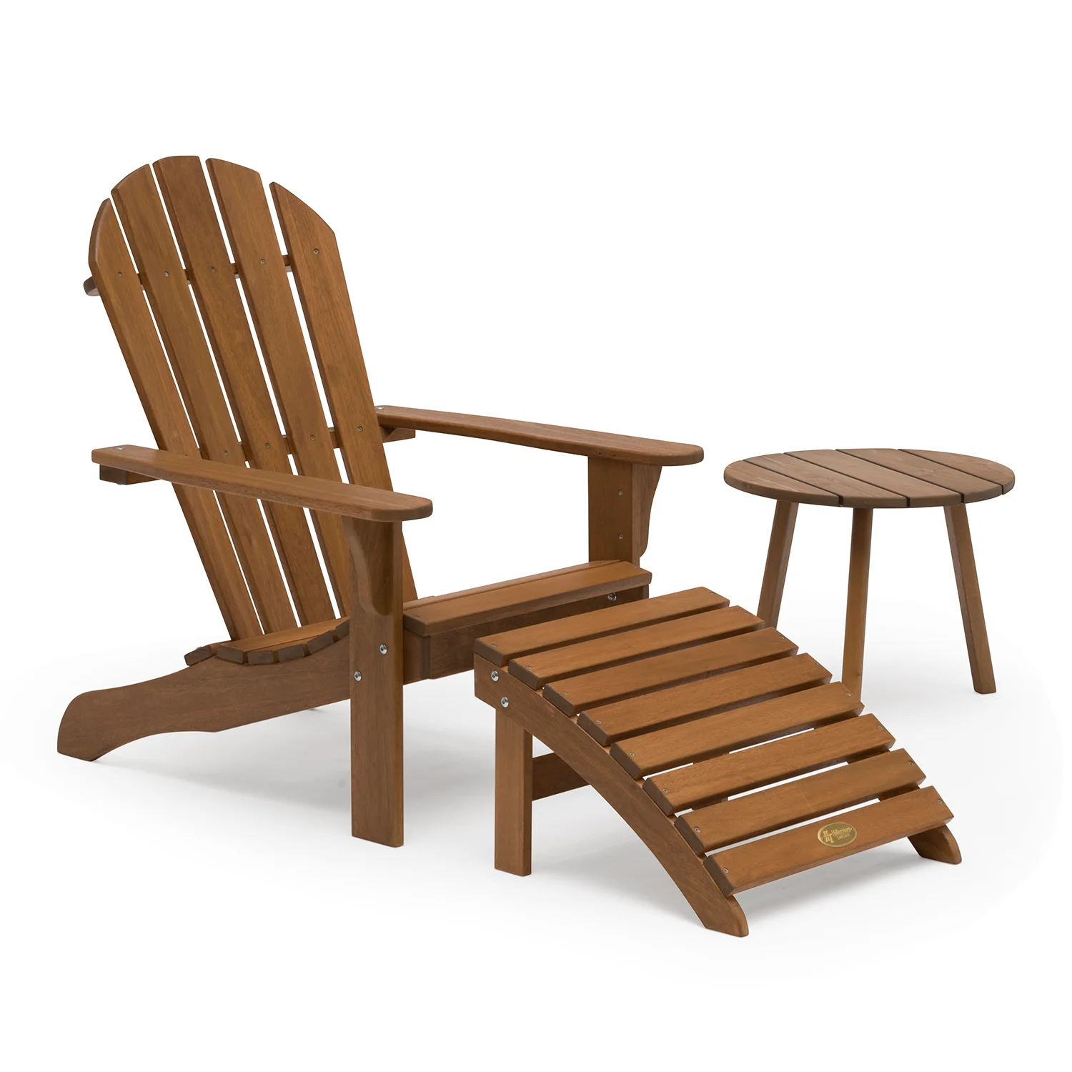 Product Image for Tennessee adirondackstol inkl. fotpall & sidobord, ask