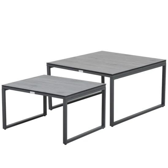 Talance satsbord Antracit/Grå trälook