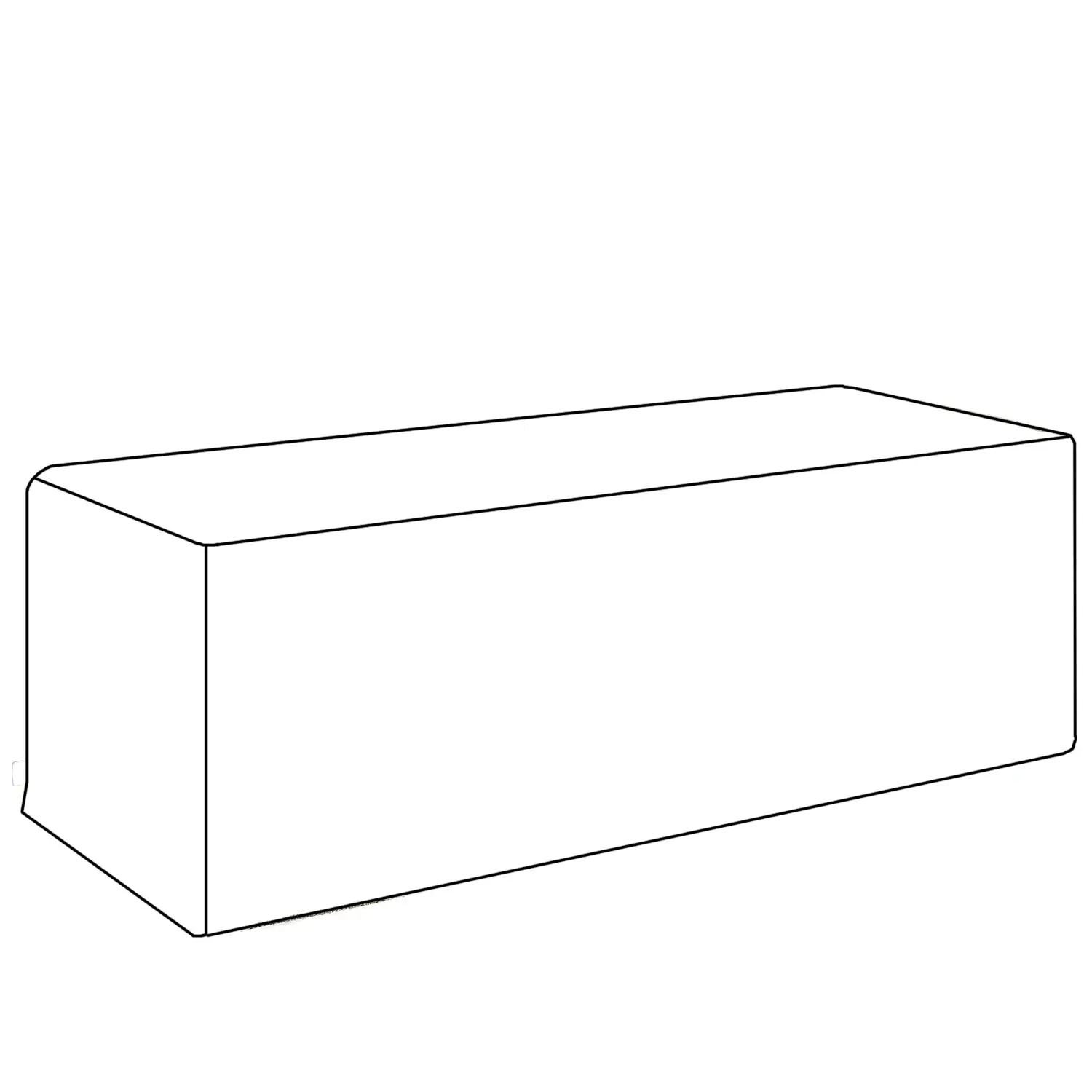 Product Image for Cortina ottoman 120x50 cm, oklädd