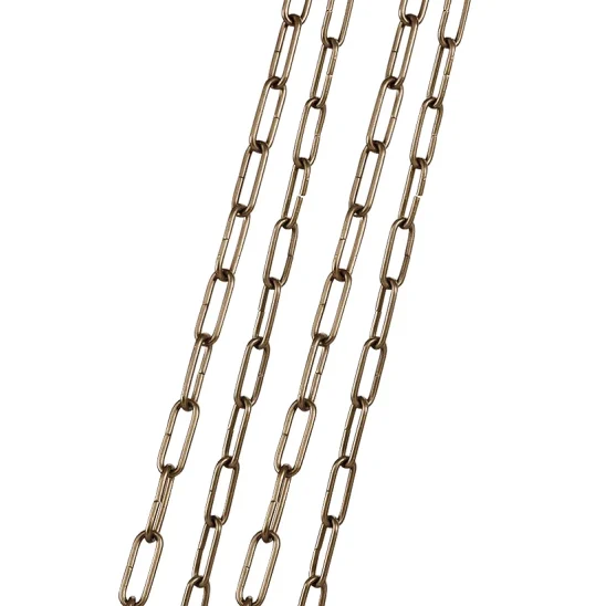 Lampkedja brass, 80 cm