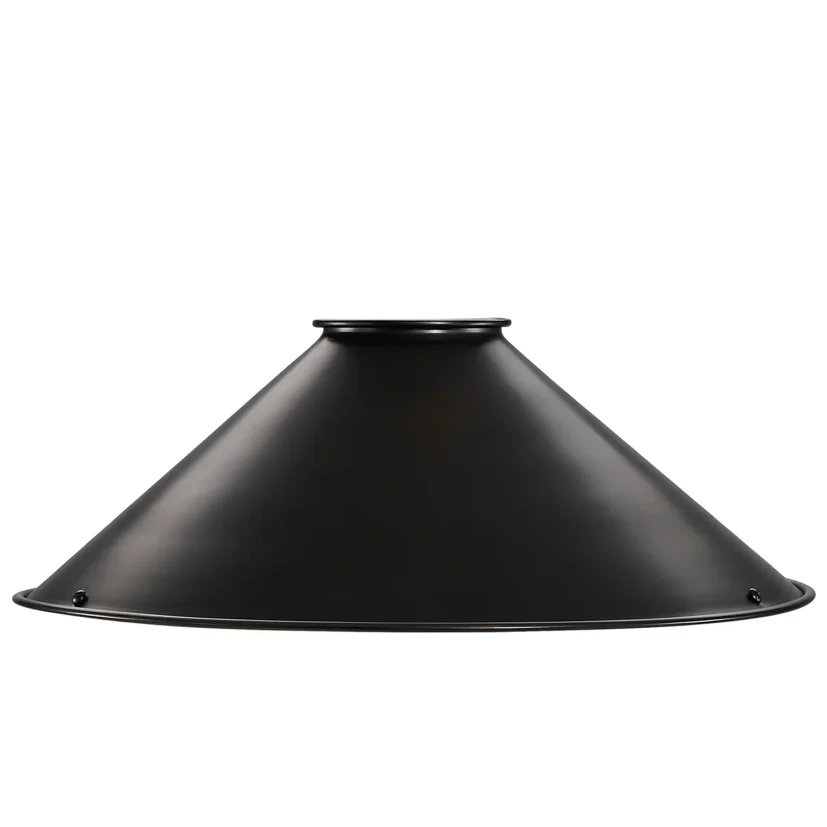 Positano lampskärm, black/bronze, Ø26 cm