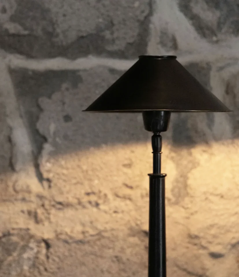 Positano bordslampa antik brons