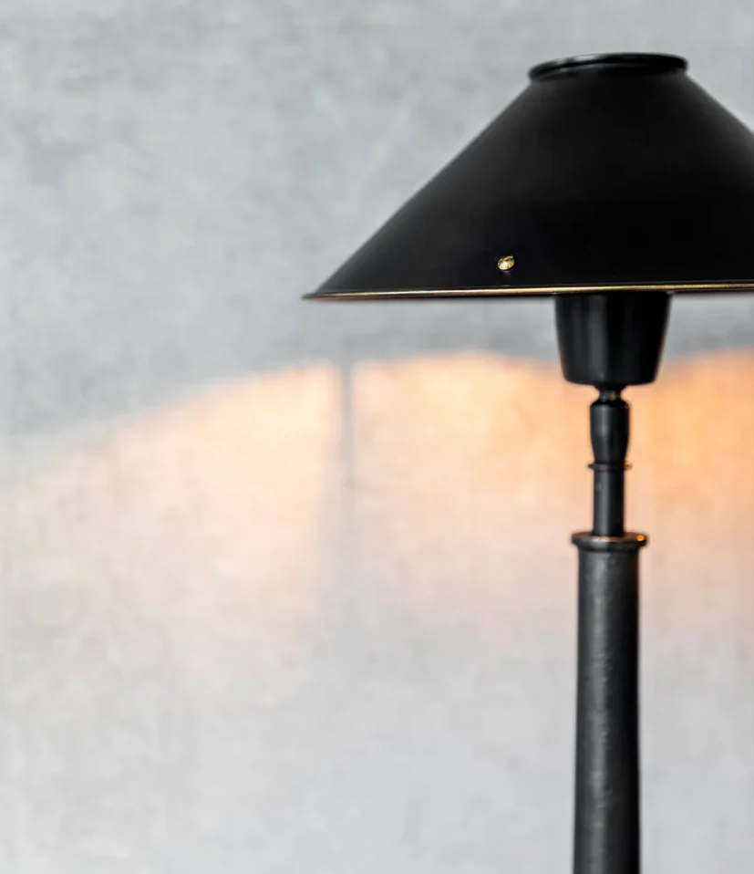 Positano bordslampa antik brons