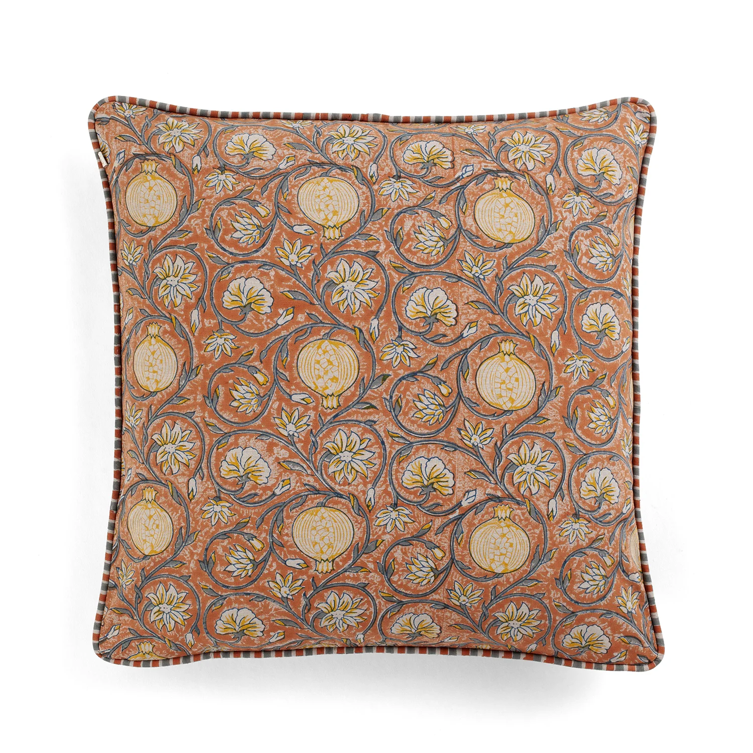 Product Image for Kuddfodral Tangier Pomegranate Roströd/grå 50x50 cm