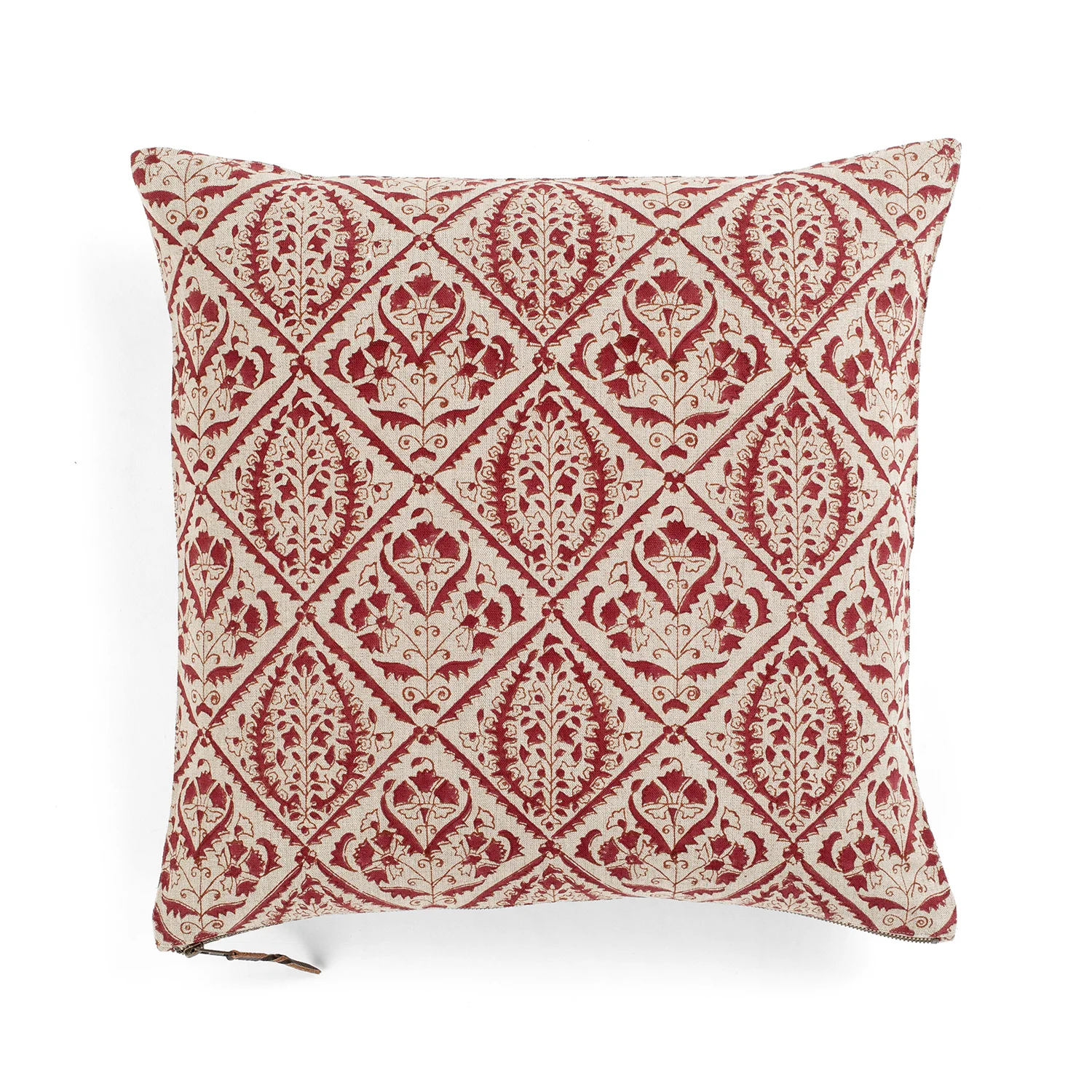 Product Image for Kuddfodral Linne Jaipur Röd 50x50 cm