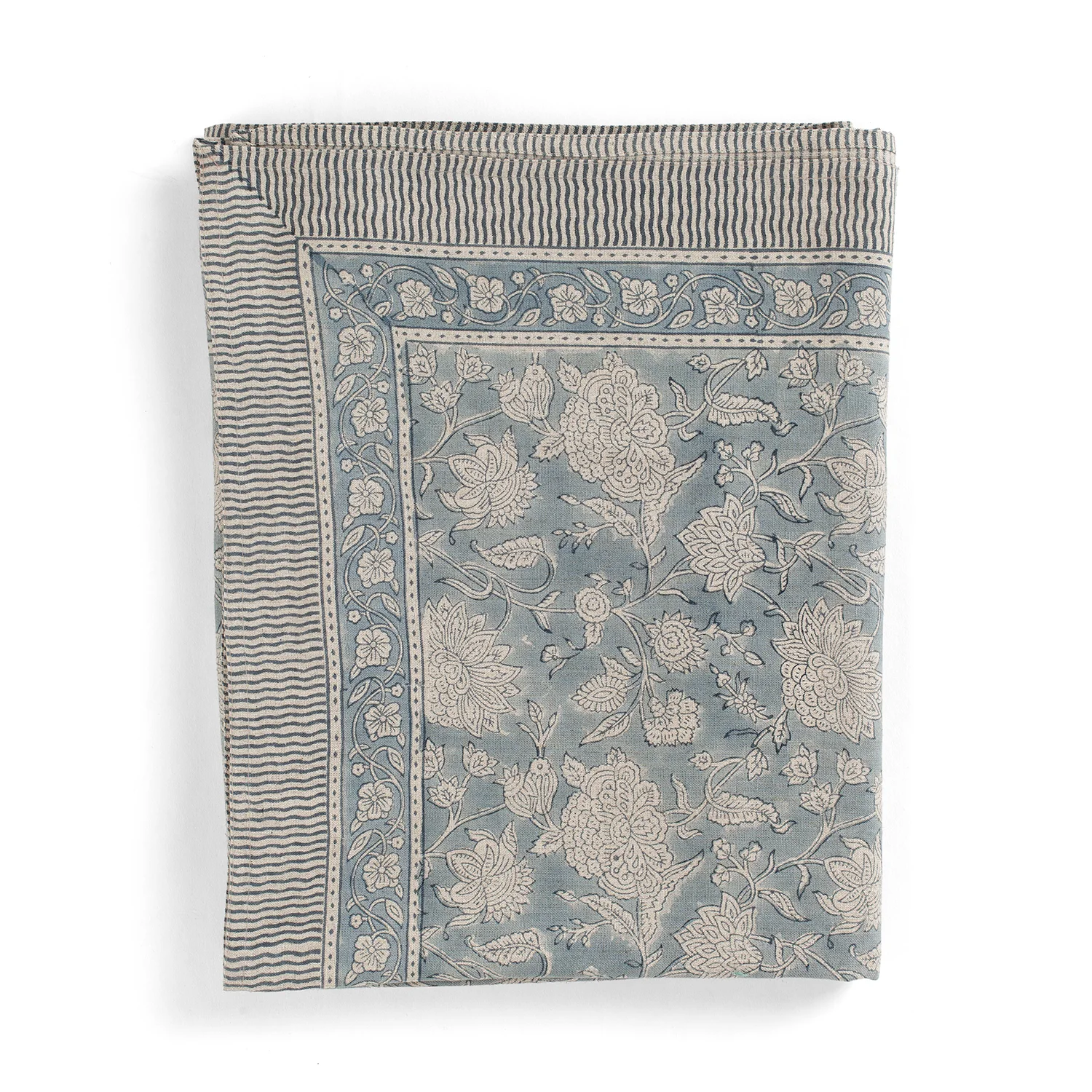 Product Image for Bordsduk Linne Indian Rose dusty blue, 150x230 cm