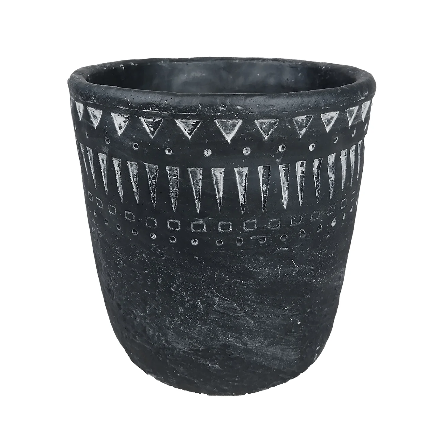 Product Image for Leo kruka keramik Inka/svart Ø18 cm