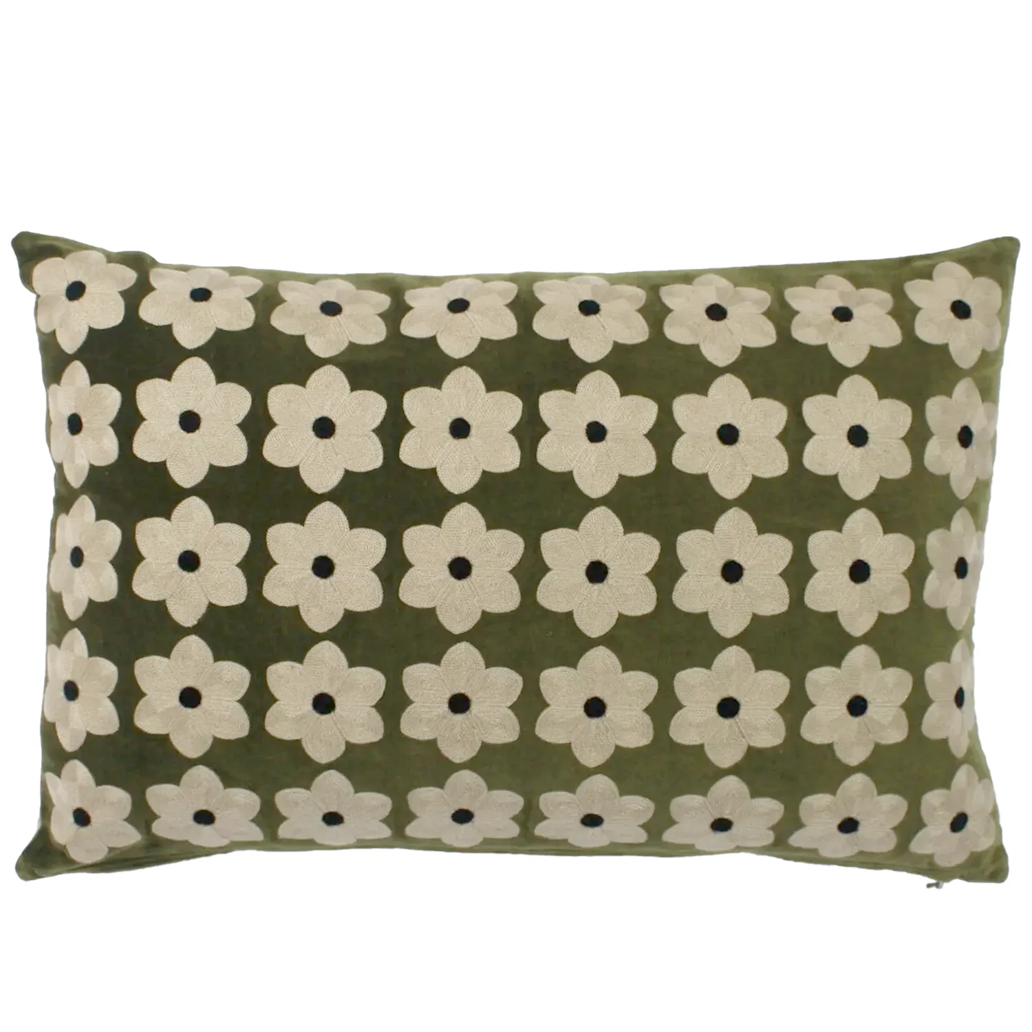 Product Image for Kuddfodral Daisy Mossgrön 60x40 cm