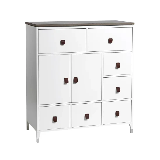 Abisko skänk, Vitlack/betong