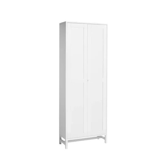 Falsterbo skåp vit/täckt dörr 190 cm