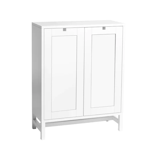 Falsterbo skåp vit/täckt dörr 90 cm