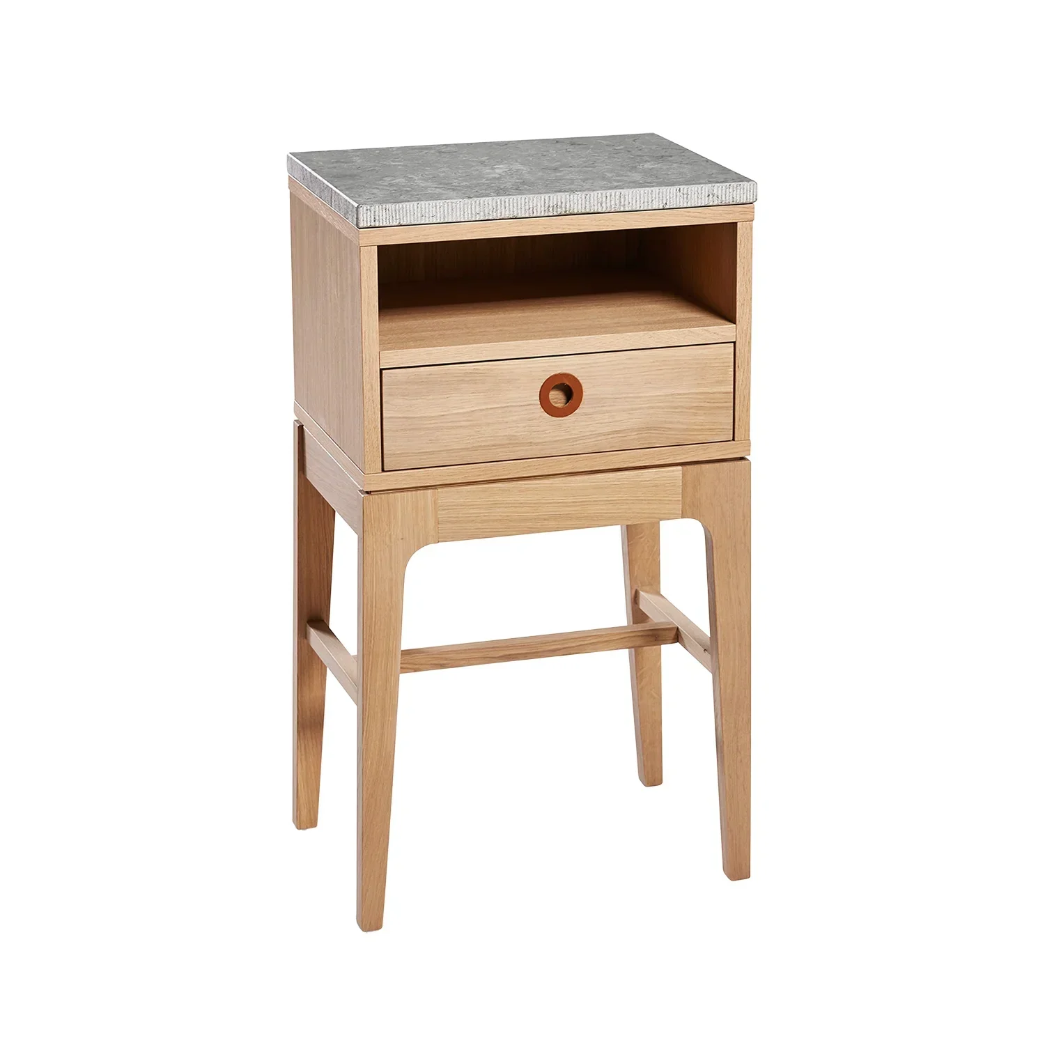 Product Image for Höllviken sängbord vitpigmenterad ek/kalksten