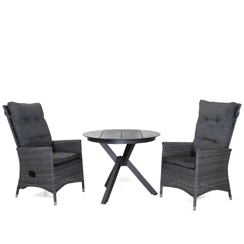 Georgia Lyx/York cafégrupp antracit/mörkgrå