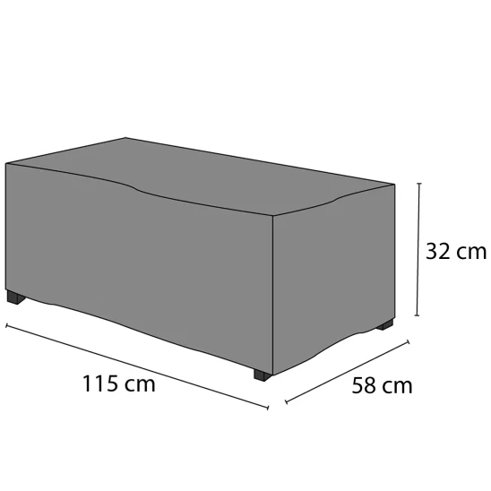 Hillerstorp Möbelskydd - soffbord 115x58xH32 cm