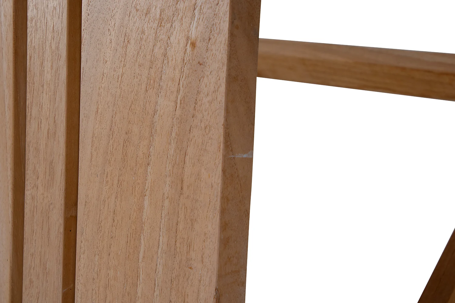 Skanör solsäng teak/Linne taupe