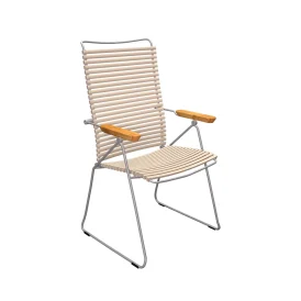 Click positionsstol beige