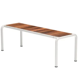 Avanti bänk medium vit/termoask