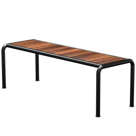 Avanti bänk medium svart/termoask