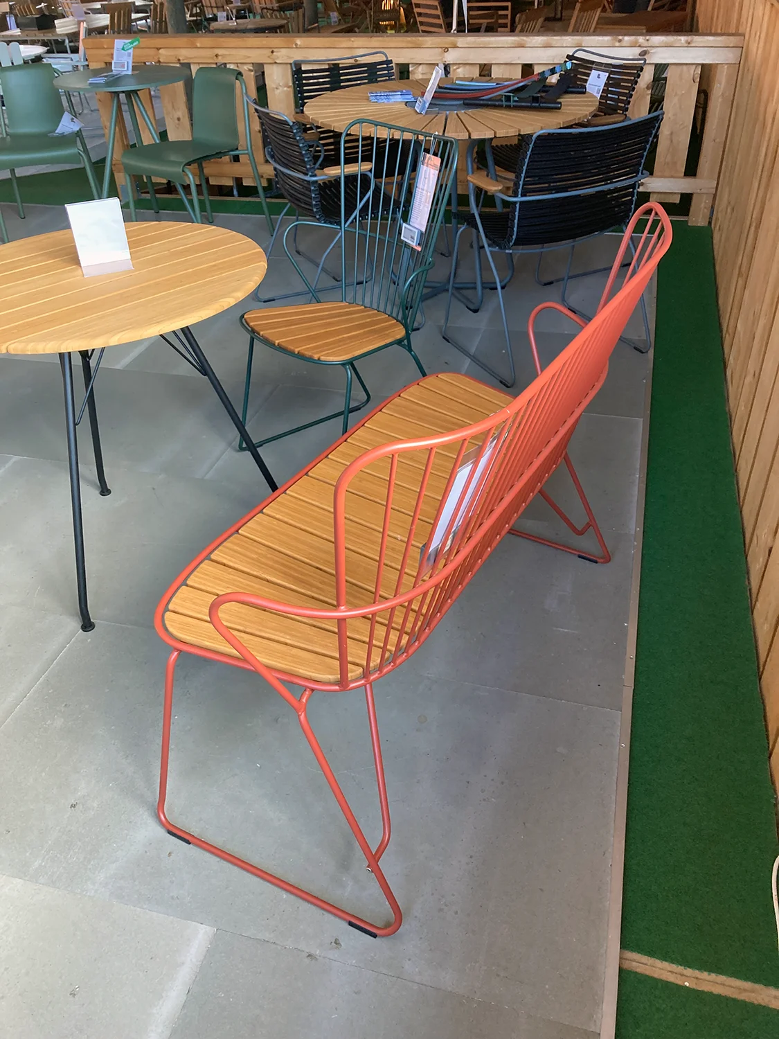 Paon parksoffa paprika