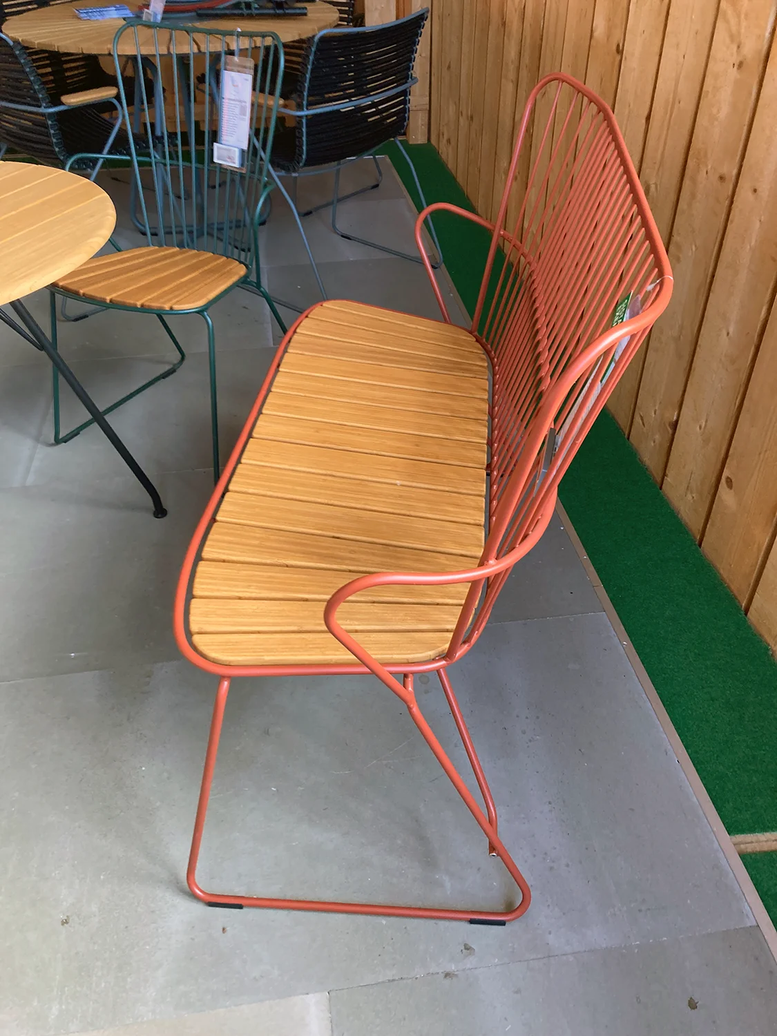 Paon parksoffa paprika