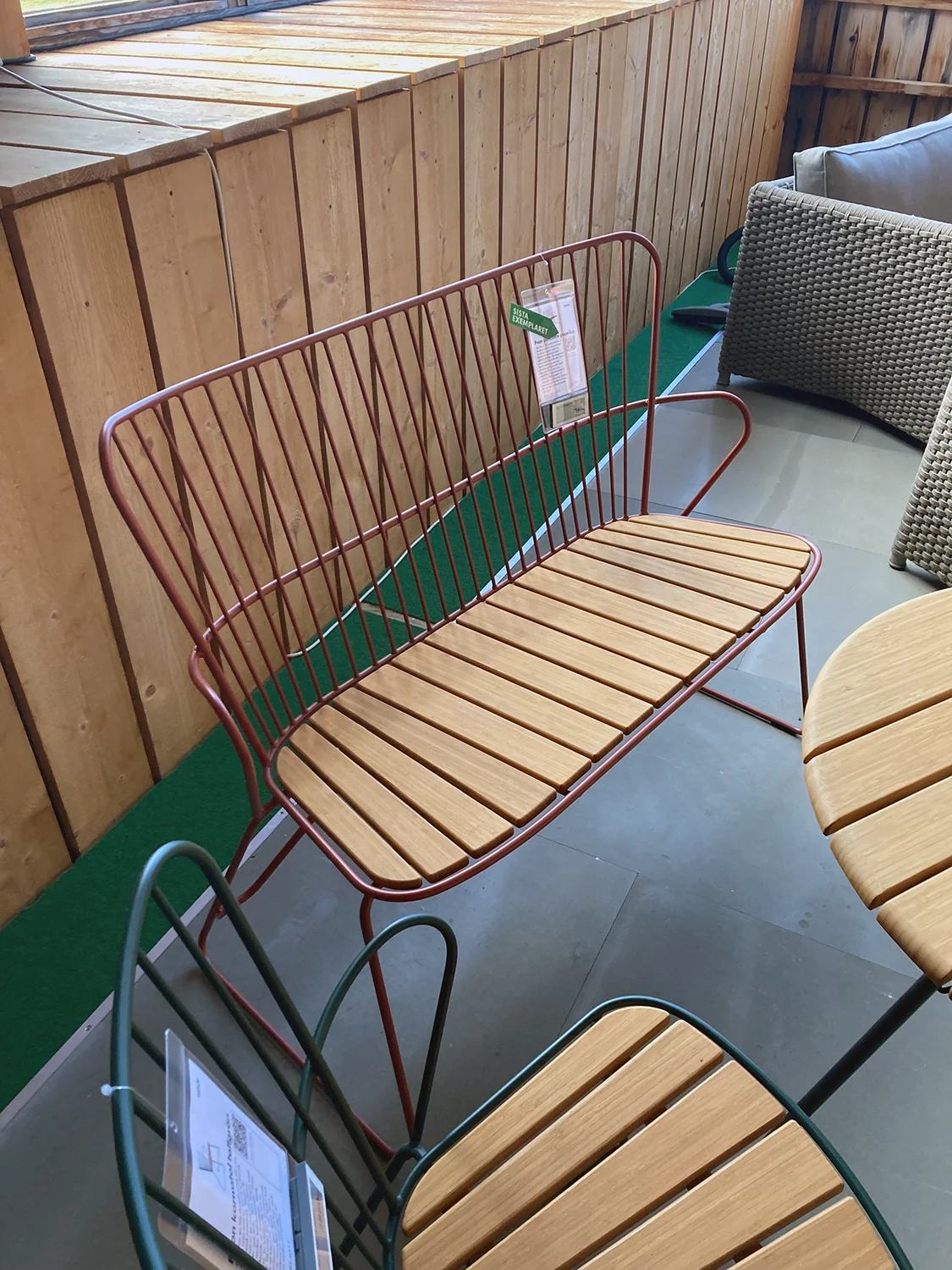 Paon parksoffa paprika