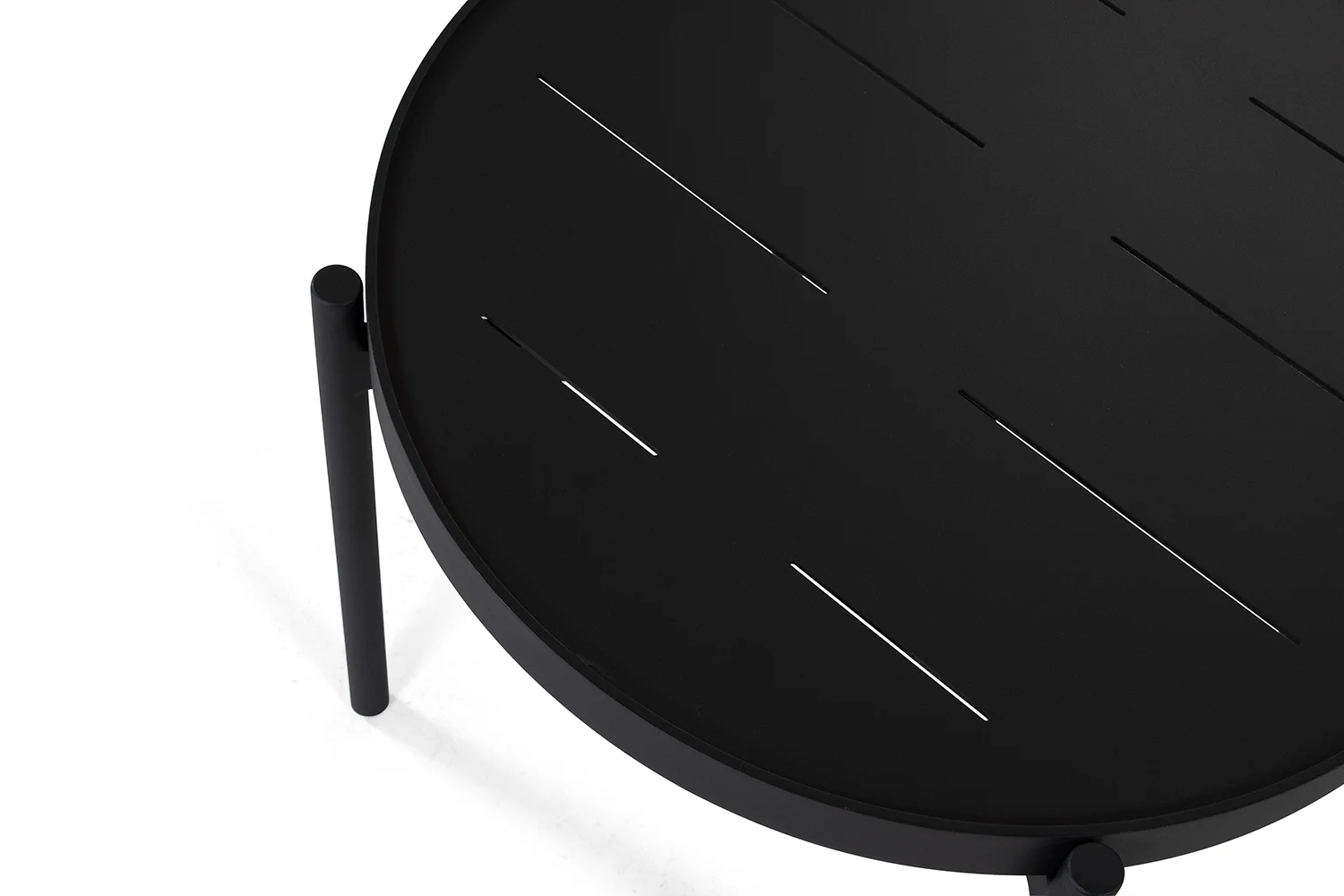 Saltö brickbord mörkgrå Ø56 cm - Bild 3