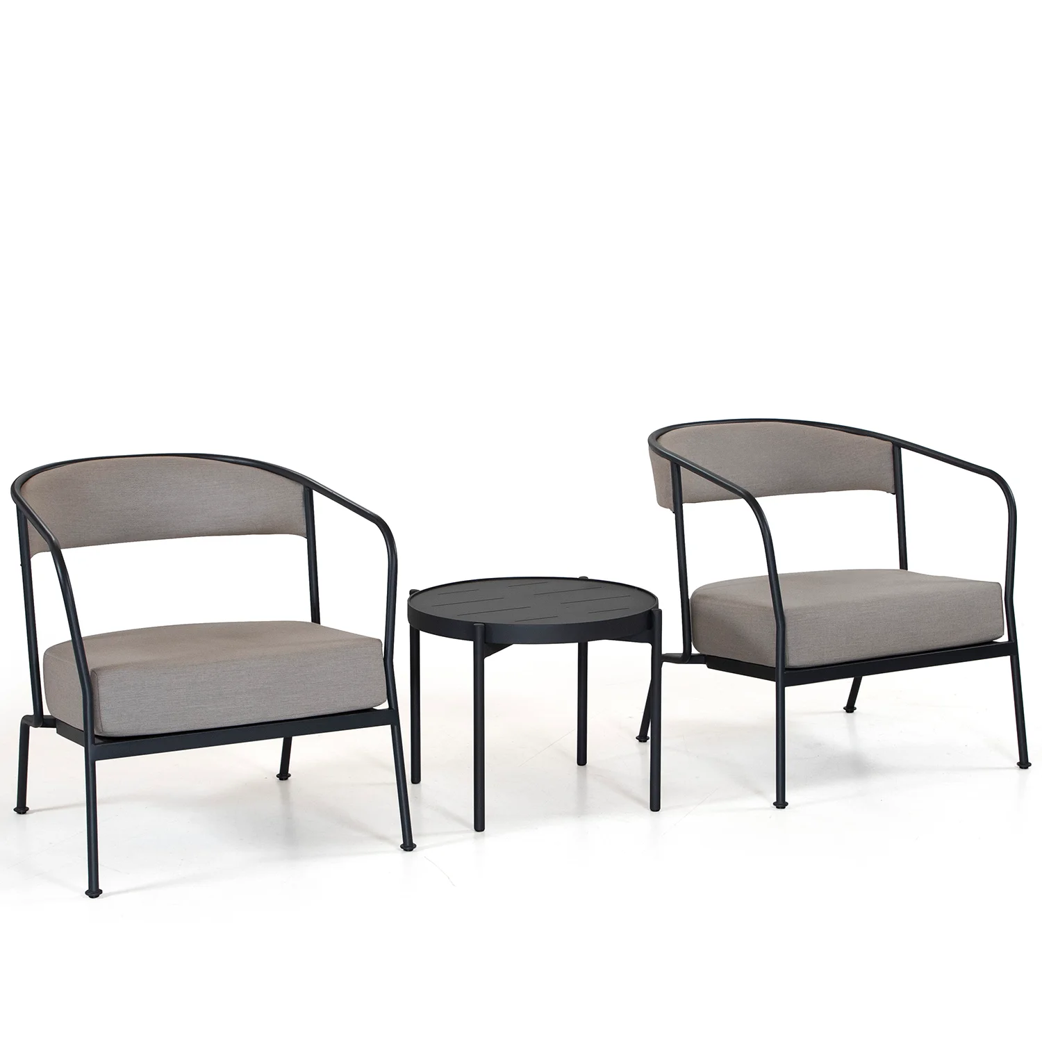 Arholma fåtöljset mörkgrå/grå