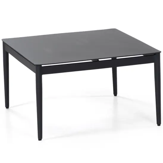 Anholt soffbord mörkgrå 60x60 cm