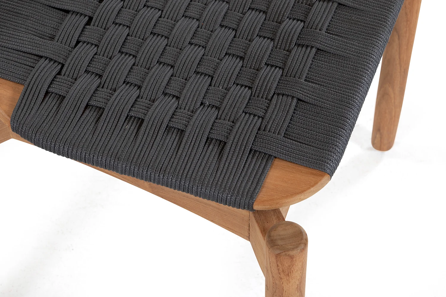 Koster stolset teak/mörkgrå