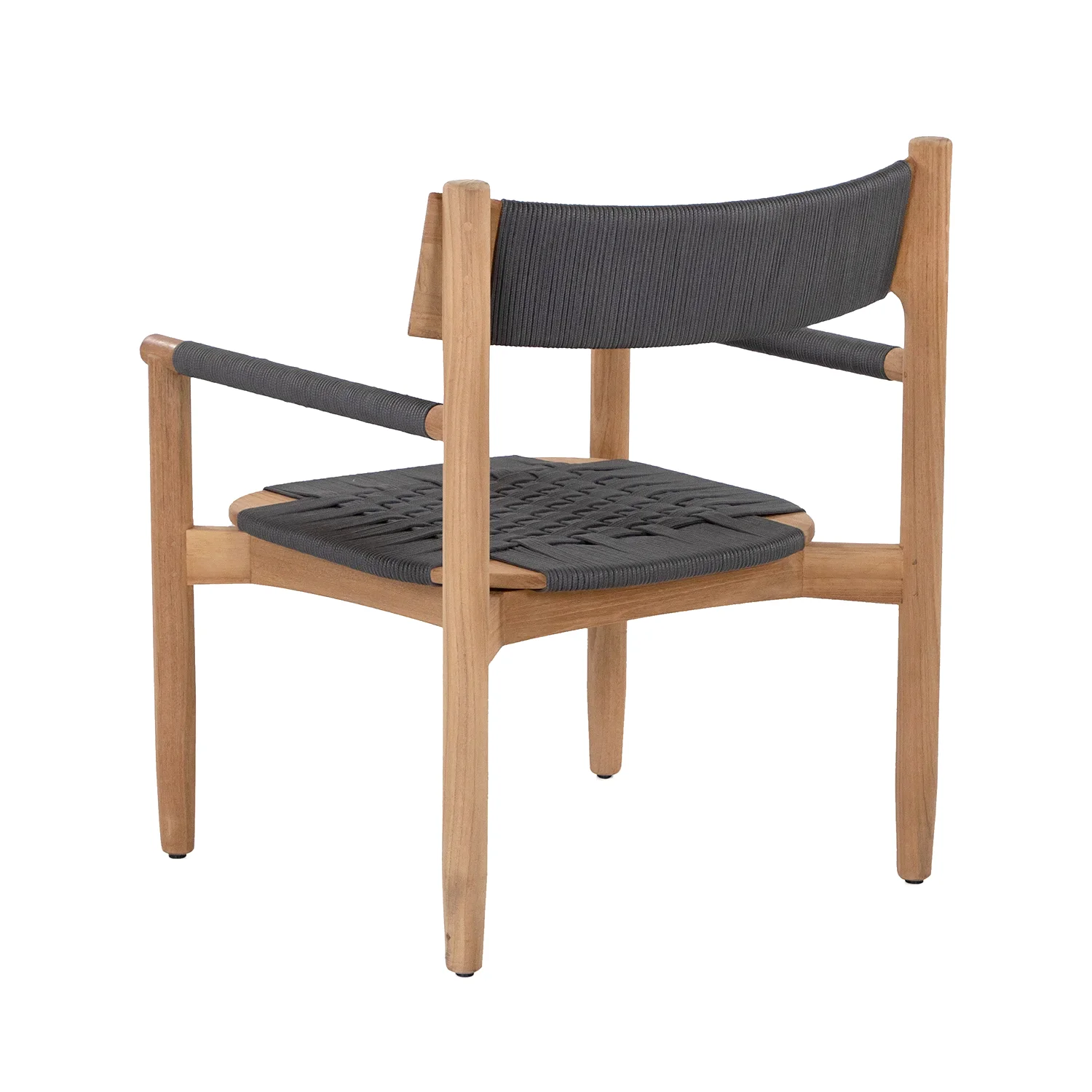 Koster fåtölj teak/mörkgrå