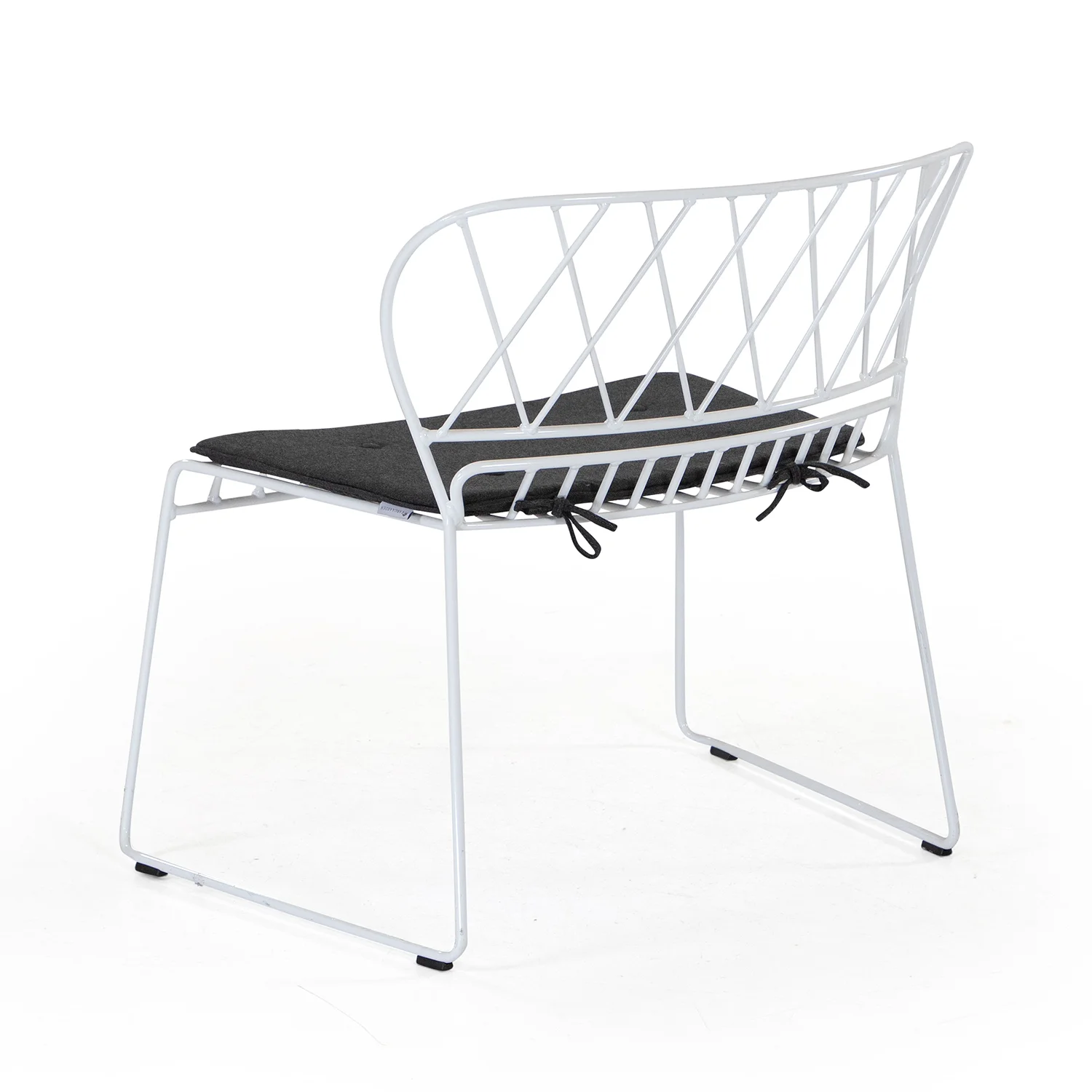 Resö fåtölj Vit/Sooty