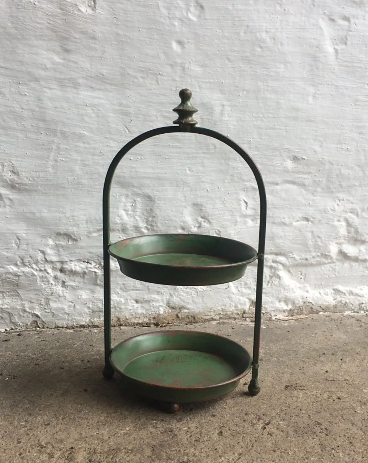 Våningsfat grön H31 cm - Bild 3