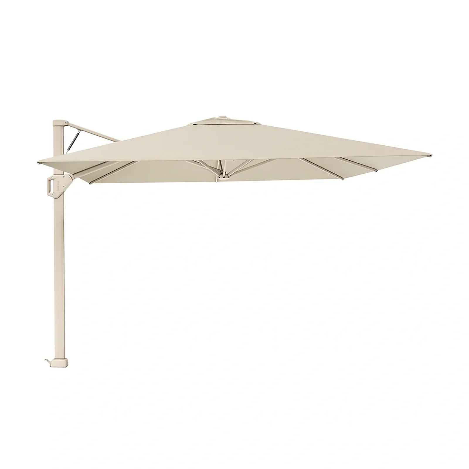 Beaufort hängparasoll - sandstone/champagne, 320x320 cm