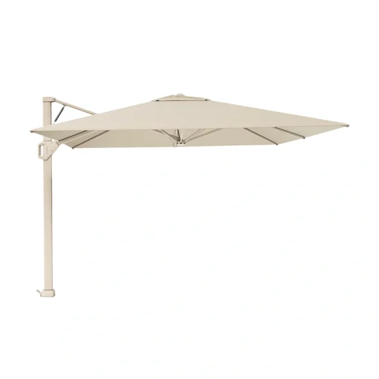 Beaufort T¹ Premium hängparasoll 400x300 cm i färgen sandstone/champagne.