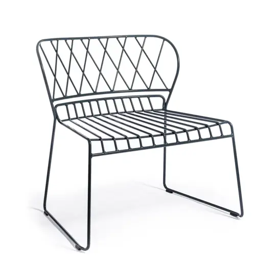 Resö fåtölj mörkgrå