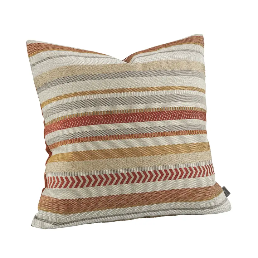 Artwood Kuddfodral Collin stripe terra