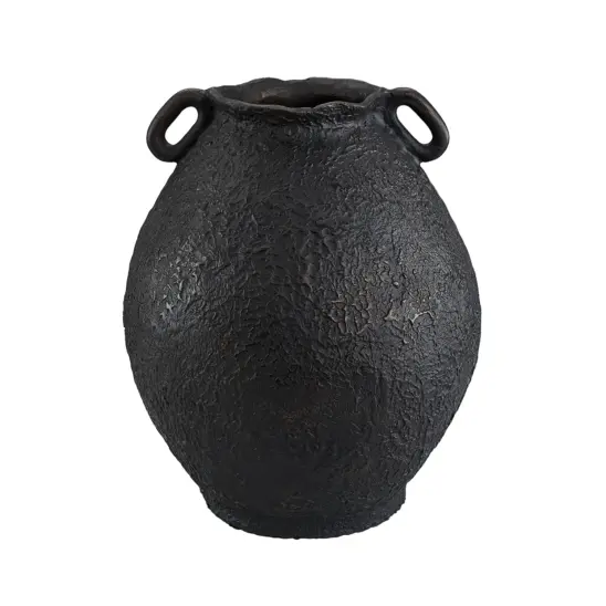 Artwood Fiora urna antique black/bronze Ø28 cm