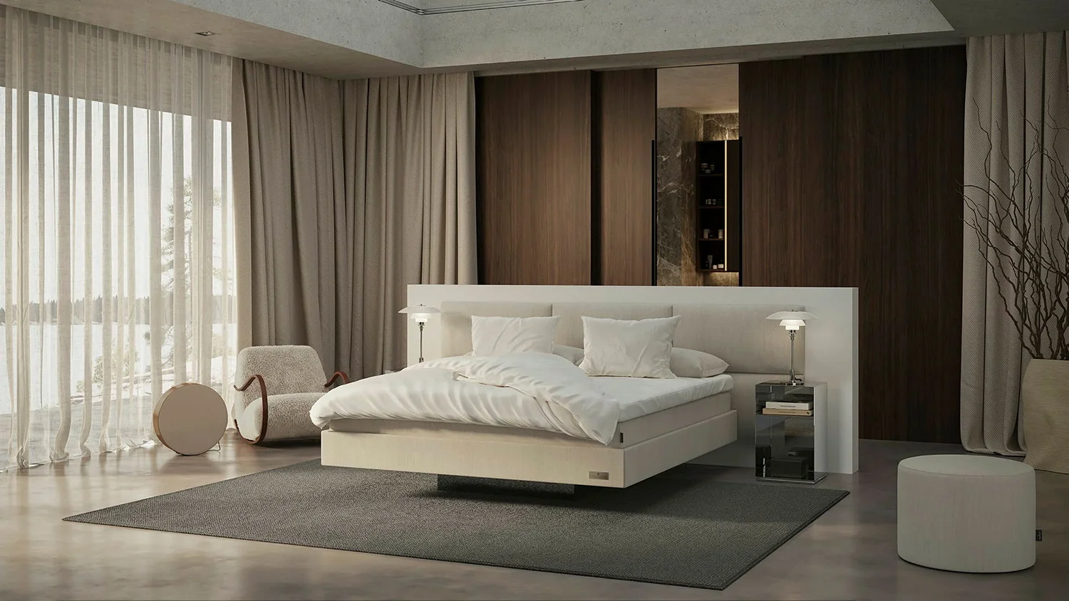 Hällsö Textil säng - Exclusive Collection