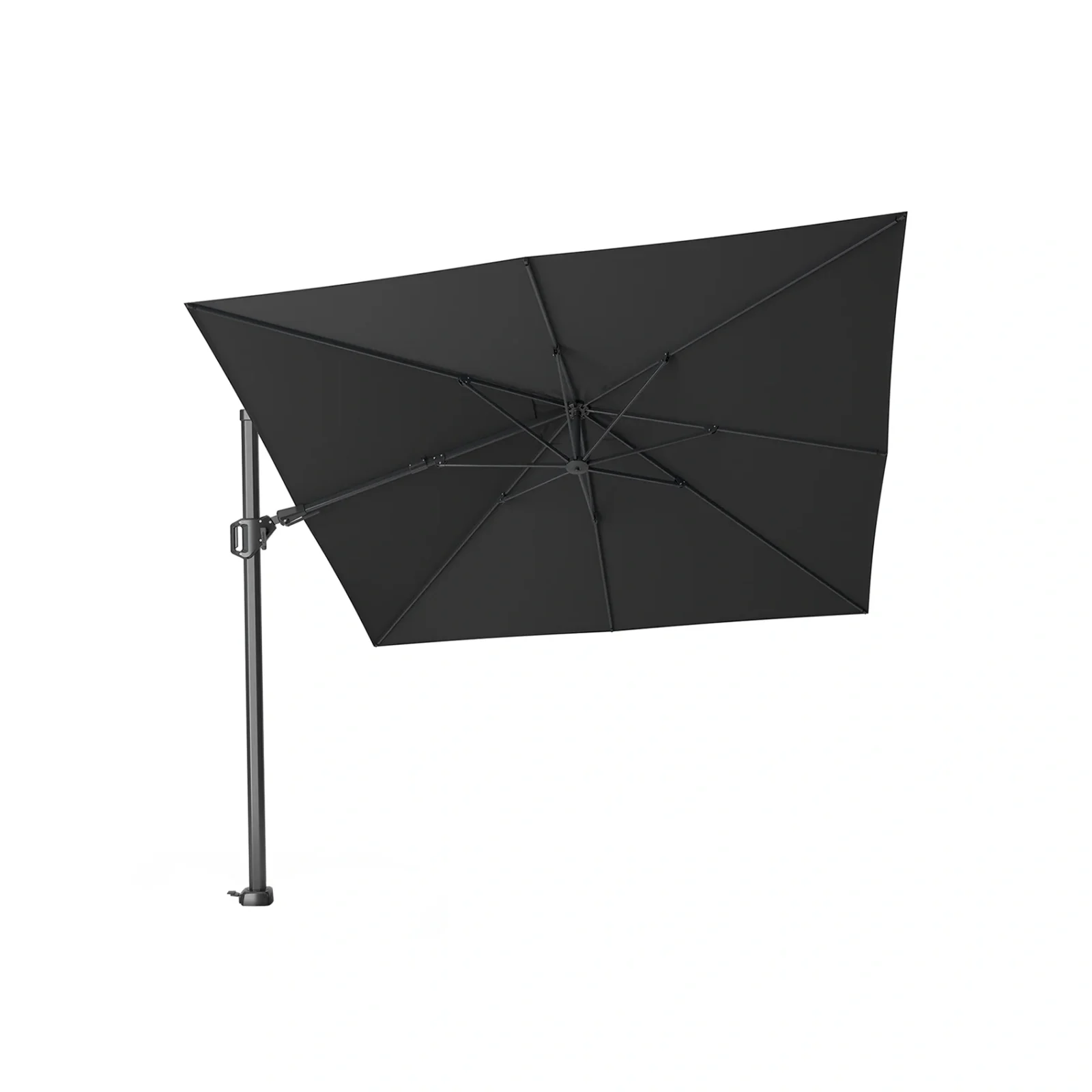 Challenger T² premium hängparasoll - antracit/faded black, 300x300 cm