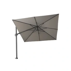 Challenger T² premium hängparasoll - antracit/manhattan, 300x300 cm
