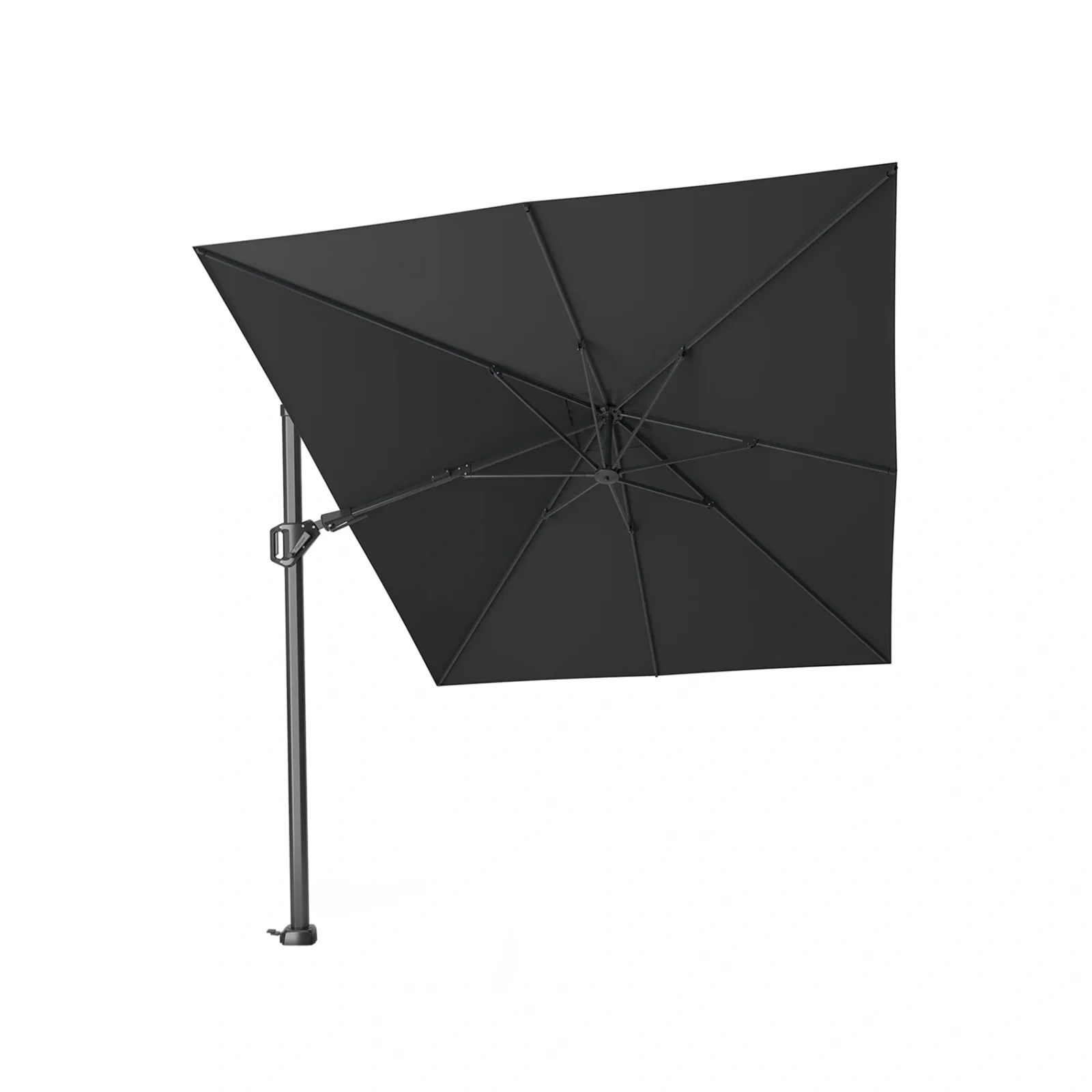 Challenger T² premium hängparasoll - antracit/faded black, 350x260 cm