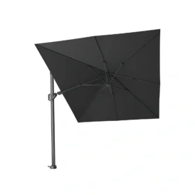 Challenger T² premium hängparasoll - antracit/faded black, 350x260 cm