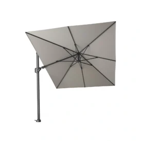 Challenger T² premium hängparasoll - antracit/manhattan, 350x260 cm