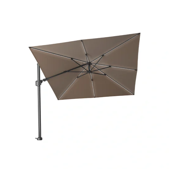 Challenger T2 Glow parasoll i storleken 300x300, och i färgen havana.
